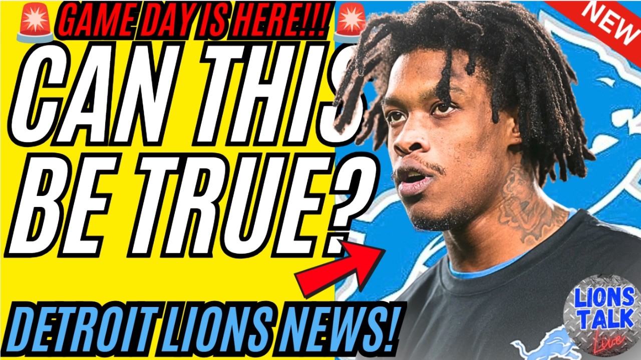 НОВОСТИ DETROIT LIONS &mdash; 🚨ДЕНЬ ИГРЫ НАСТАЛ!!!🚨 МОЖЕТ ЛИ ЭТО БЫТЬ ПРАВДОЙ?!?!!?!