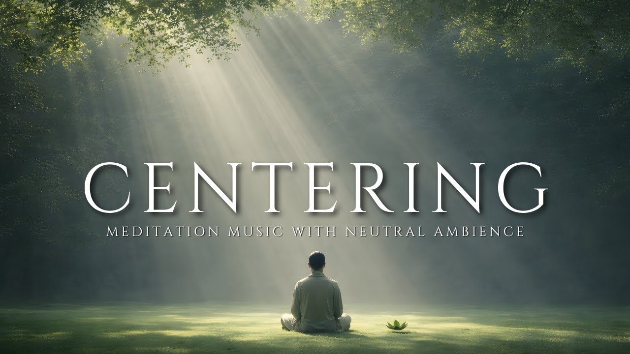 Centering _ Meditation music with steady, neutral ambience