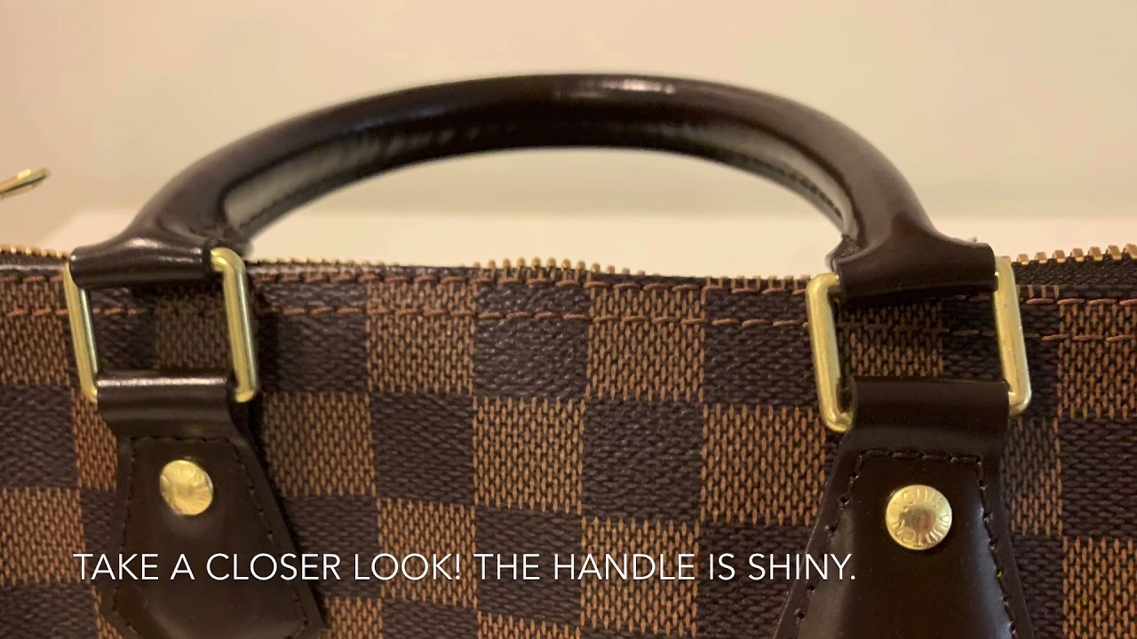 HOW TO SPOT A FAKE LOUIS VUITTON BANDOULIÈRE SPEEDY 25