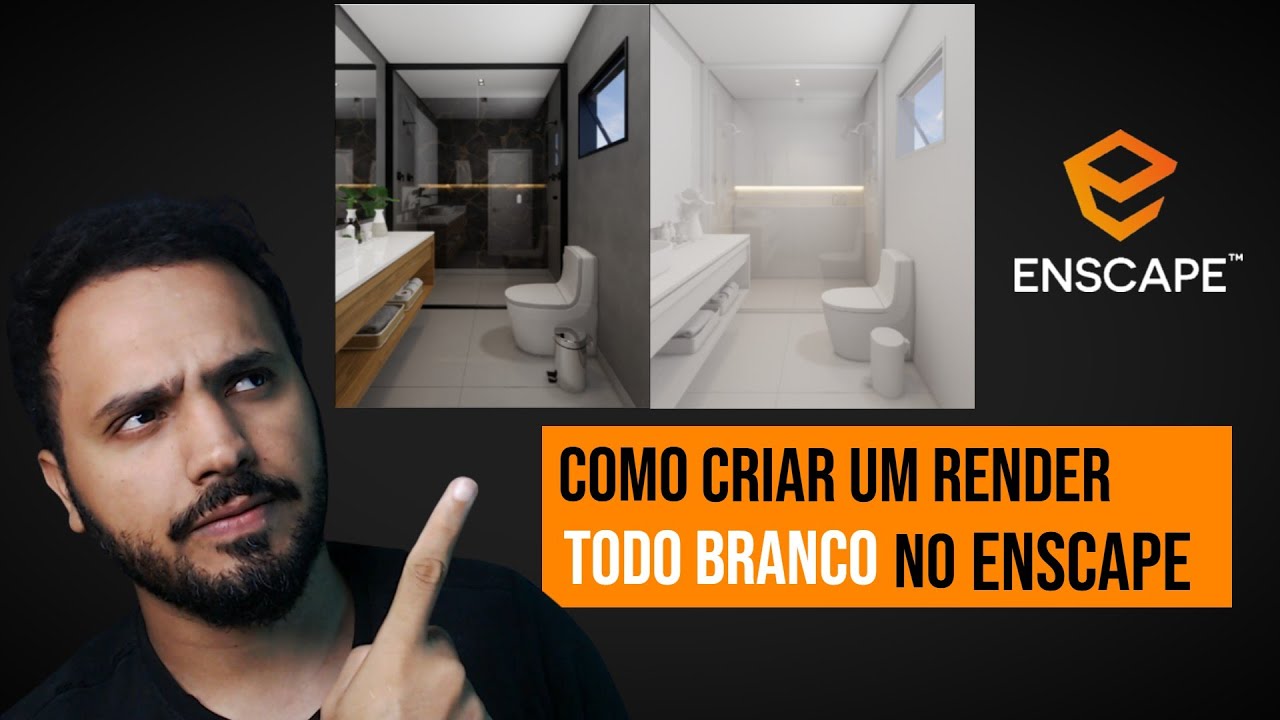 COMO RENDERIZAR NO ENSCAPE TUDO BRANCO SEM TEXTURAS OU MODO OVERRIDE MATERIAL