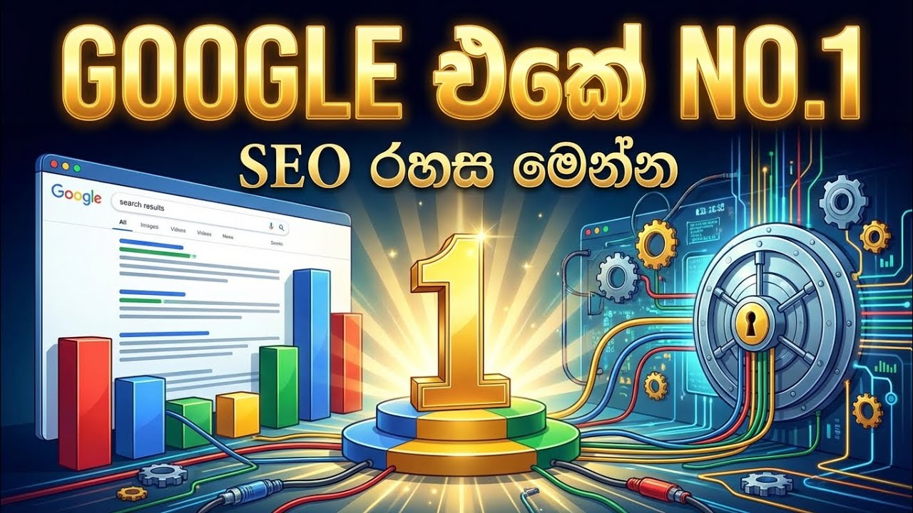 Google එකේ පළවෙනියා වෙමු | SEO ඉගෙනගෙන ඩොලර් හොයන හැටි 