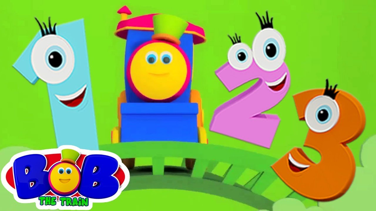 Bob o trem | número canção | musica infantil portuguesa | videos educativos | animação