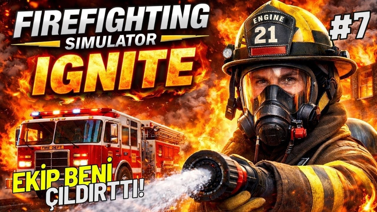 SİNİR HASTASI OLDUM! FİREFİGHTİNG SIMULATOR IGNITE BÖLÜM 7