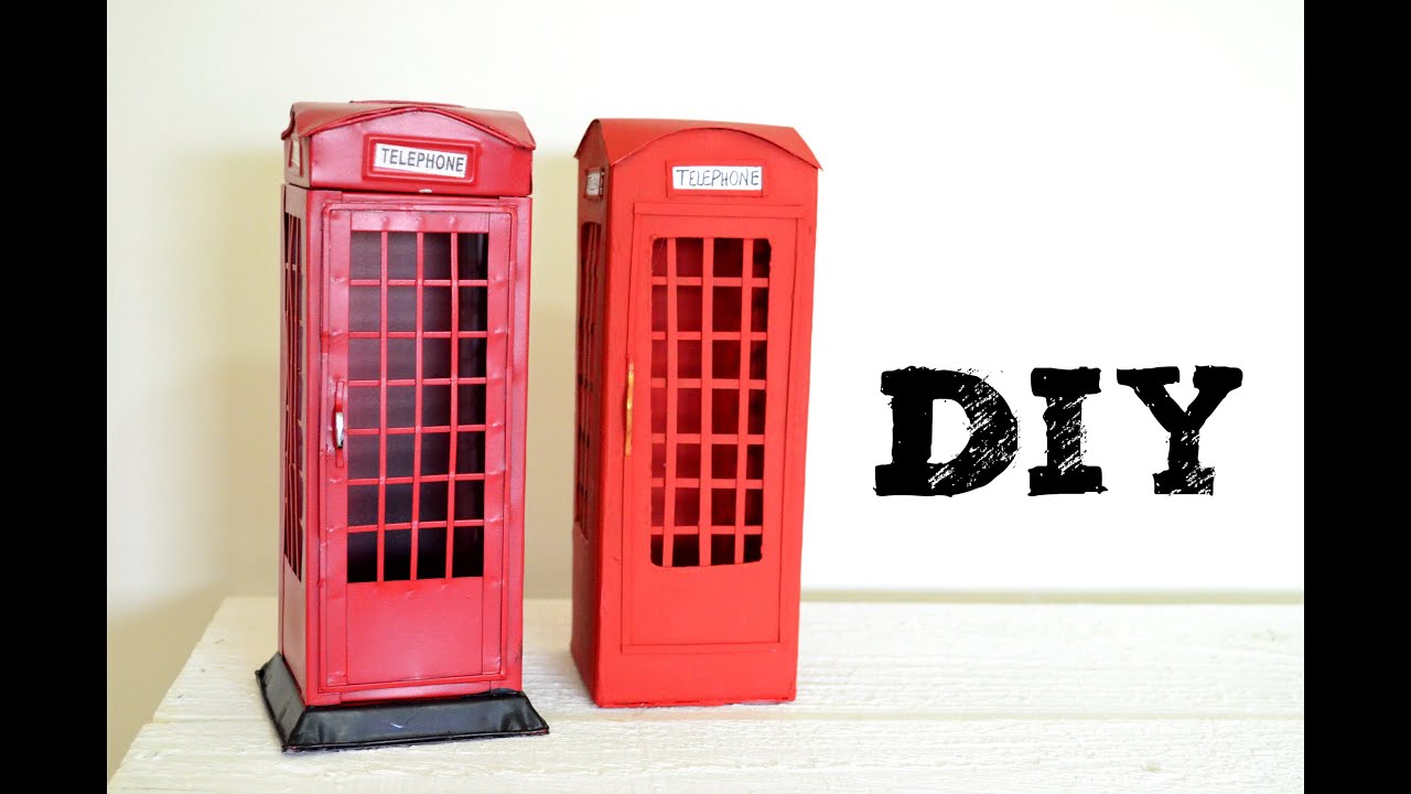 DIY Cabine Telefônica de Londres