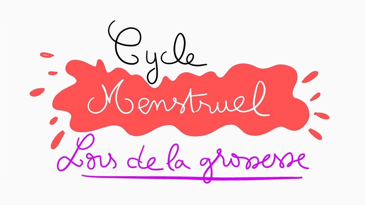 🔴 L'EXPLICATION LA PLUS CLAIRE DU CYCLE MENSTRUEL LORS DE GROSSESSE ! - DR ASTUCE