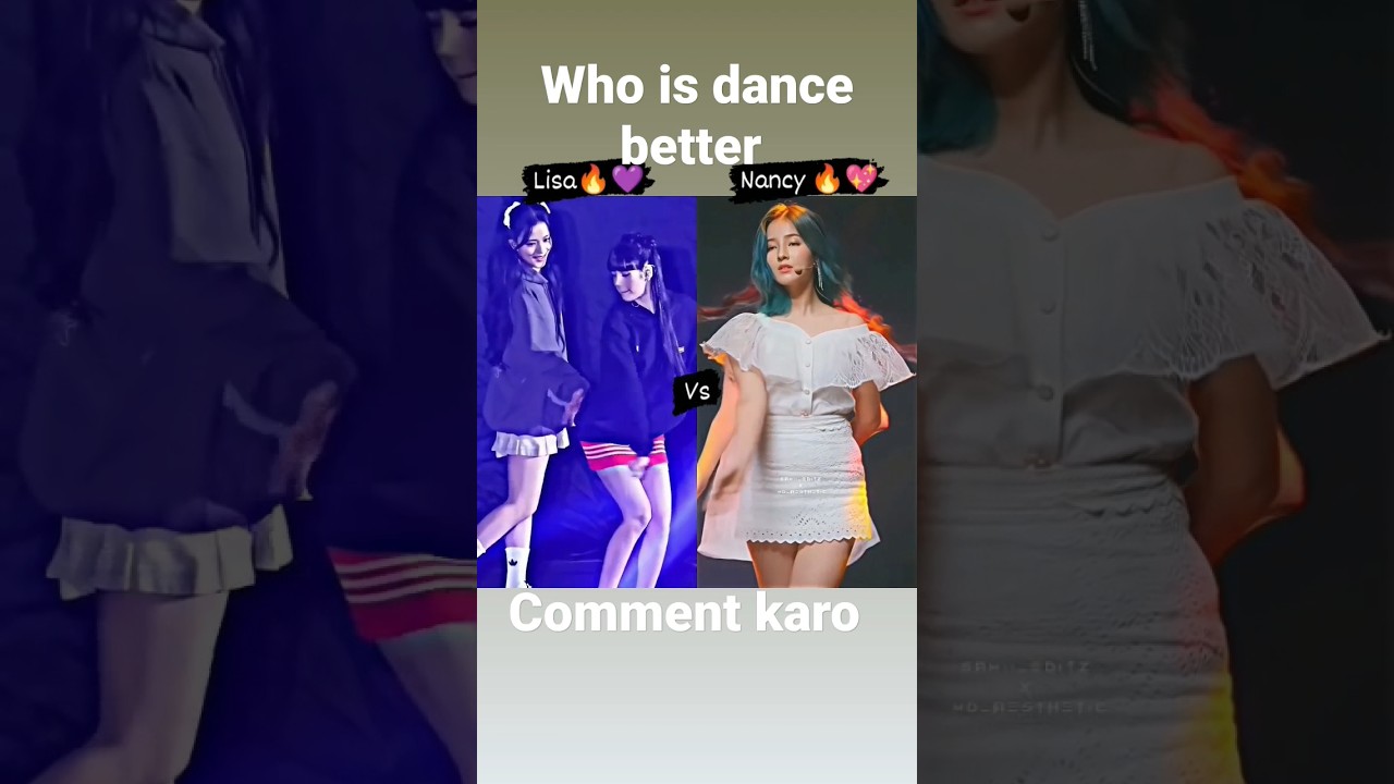 Who is dance better 😉