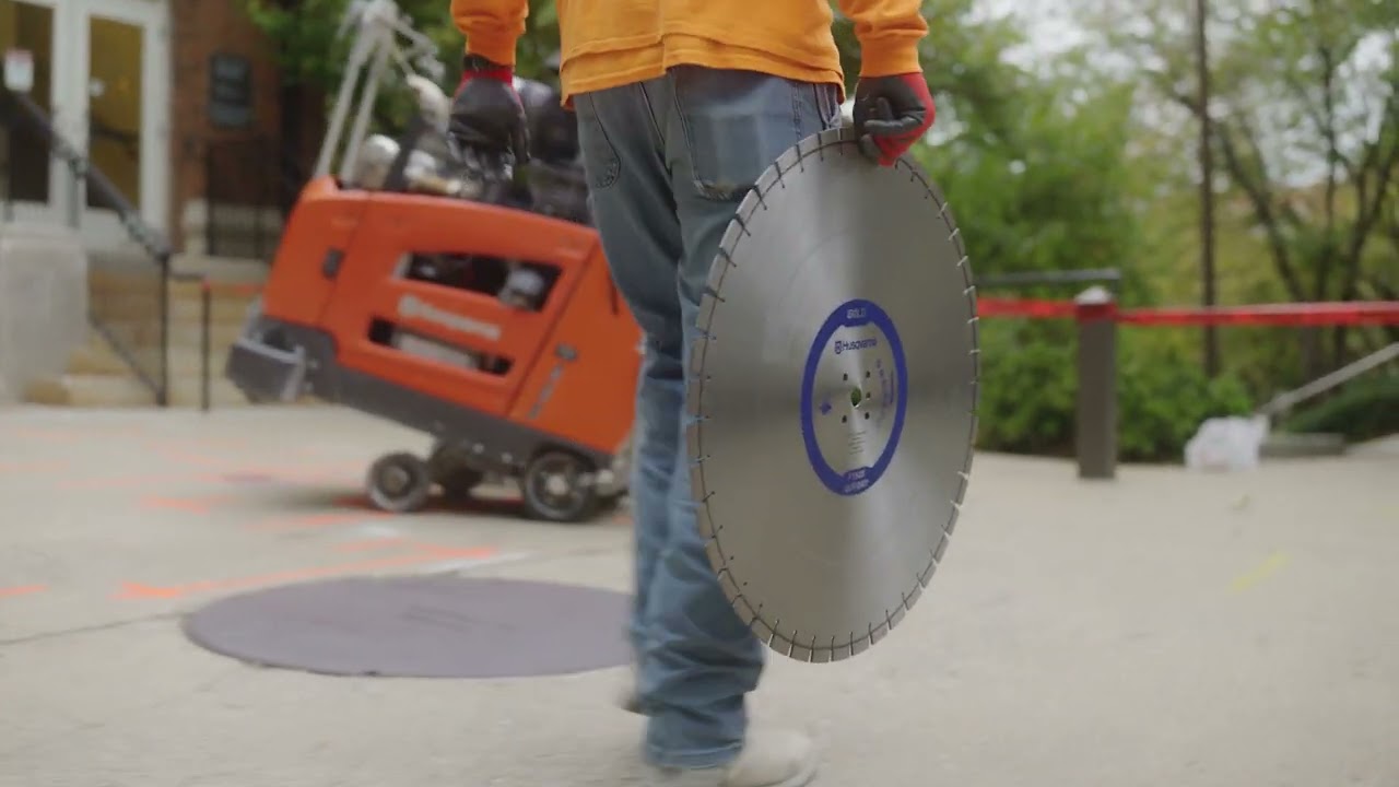 High-performance floor saws by Husqvarna