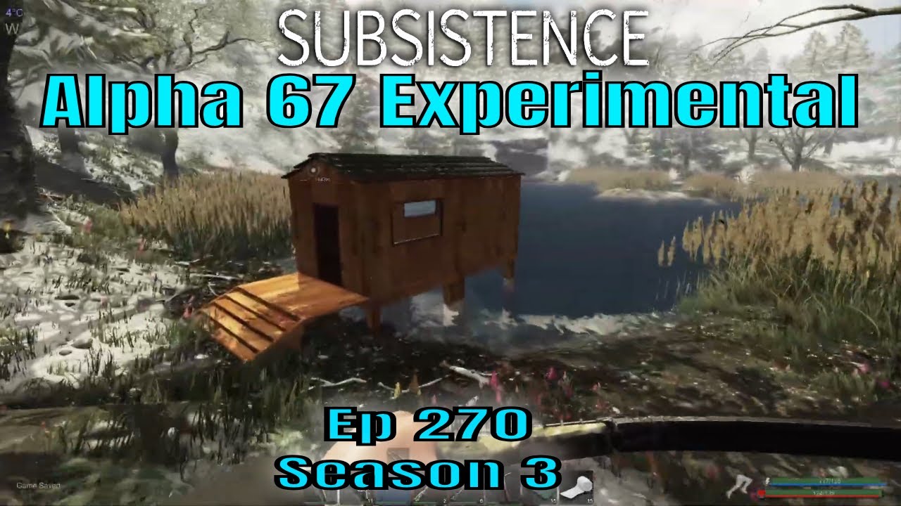 Subsistence ( S3 EP 270) A Fishing Hut For South Pond