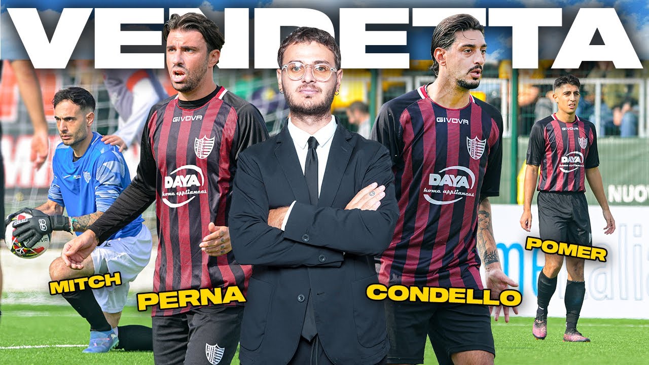 ⚽️❌ I NOSTRI EX CALCIATORI si SONO MESSI INSIEME per BATTERCI in SECONDA CATEGORIA!