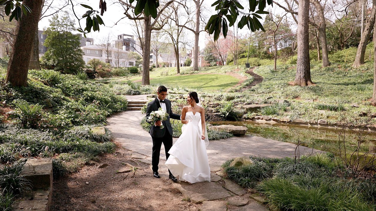 Love Amid a Pandemic  |  Foundry at Puritan Mill, Atlanta Wedding  | Korean Indian Fusion Wedding