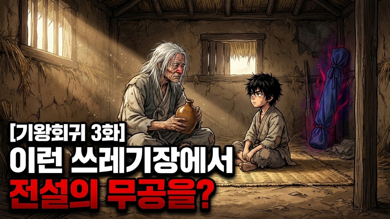 주정뱅이 거지의 소름 돋는 정체! 이런 쓰레기장에서 전설의 무공을 전수받다?