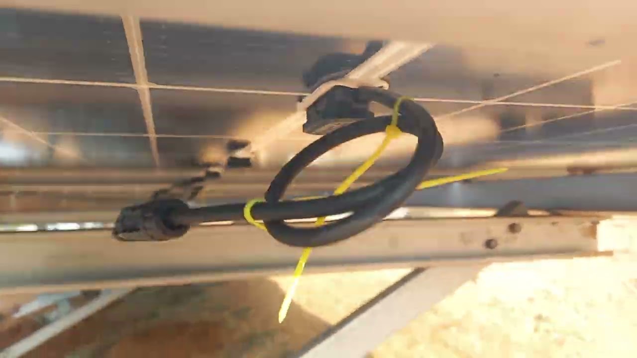 2MW Connections of MODULES and INSTALLATION With  #solarvara @SOLARVARARK  