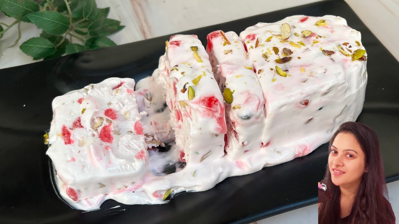 American Nuts Ice Cream Recipe, सिर्फ 1 कप दूध से बनाएं एकदम क्रीमी आइसक्रीम  Vanilla Ice Cream