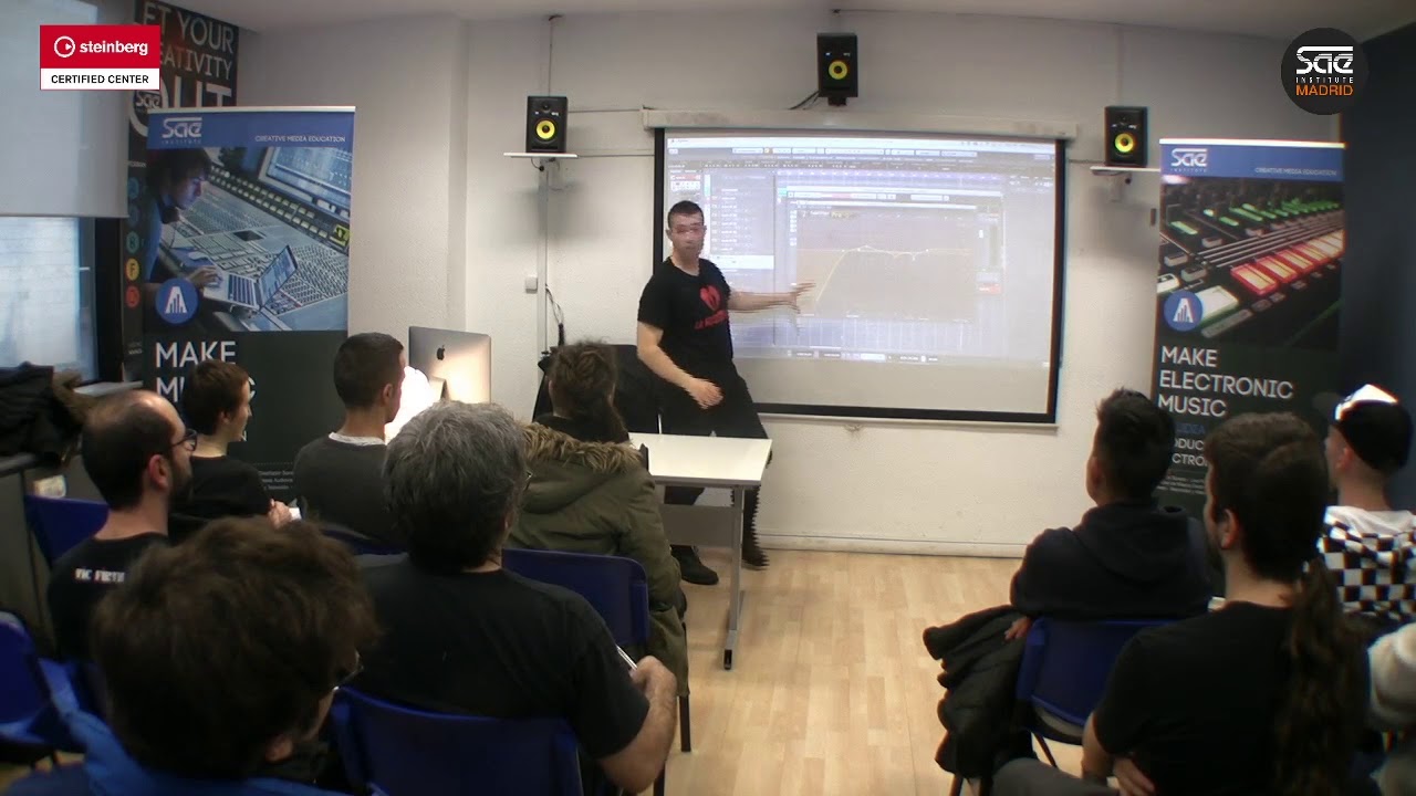 Santaflow - Master Class en SAE MADRID: Mezcla voces principales #Steinberg #Fabfilter