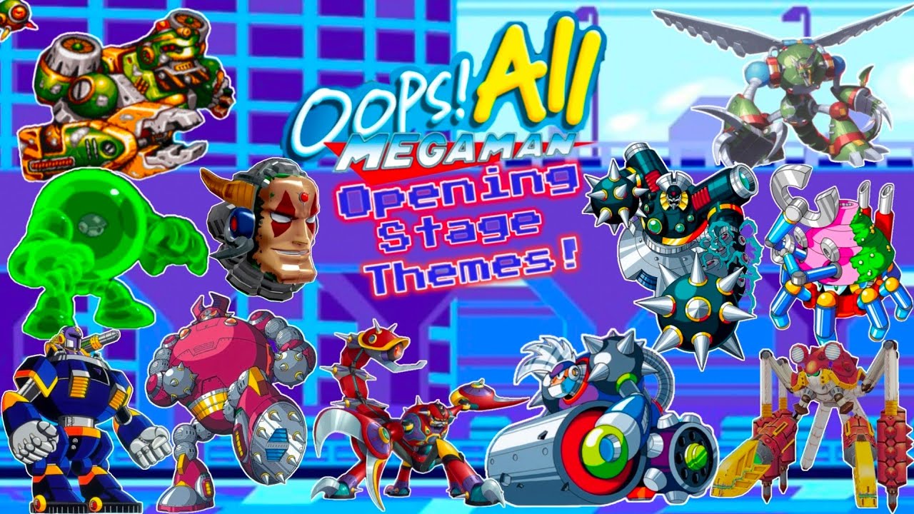 Mega Man Series All Opening Stage Themes