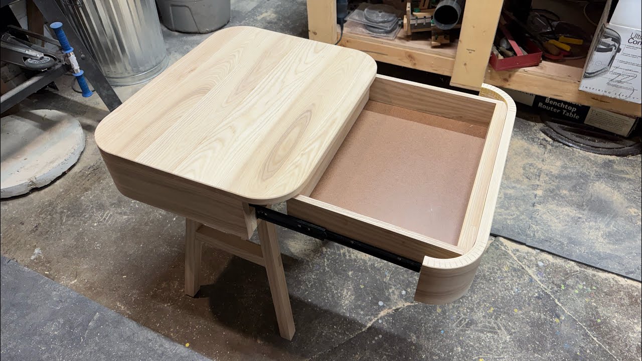 Helping my son build a custom nightstand.  He designed it and helped build it along the way.