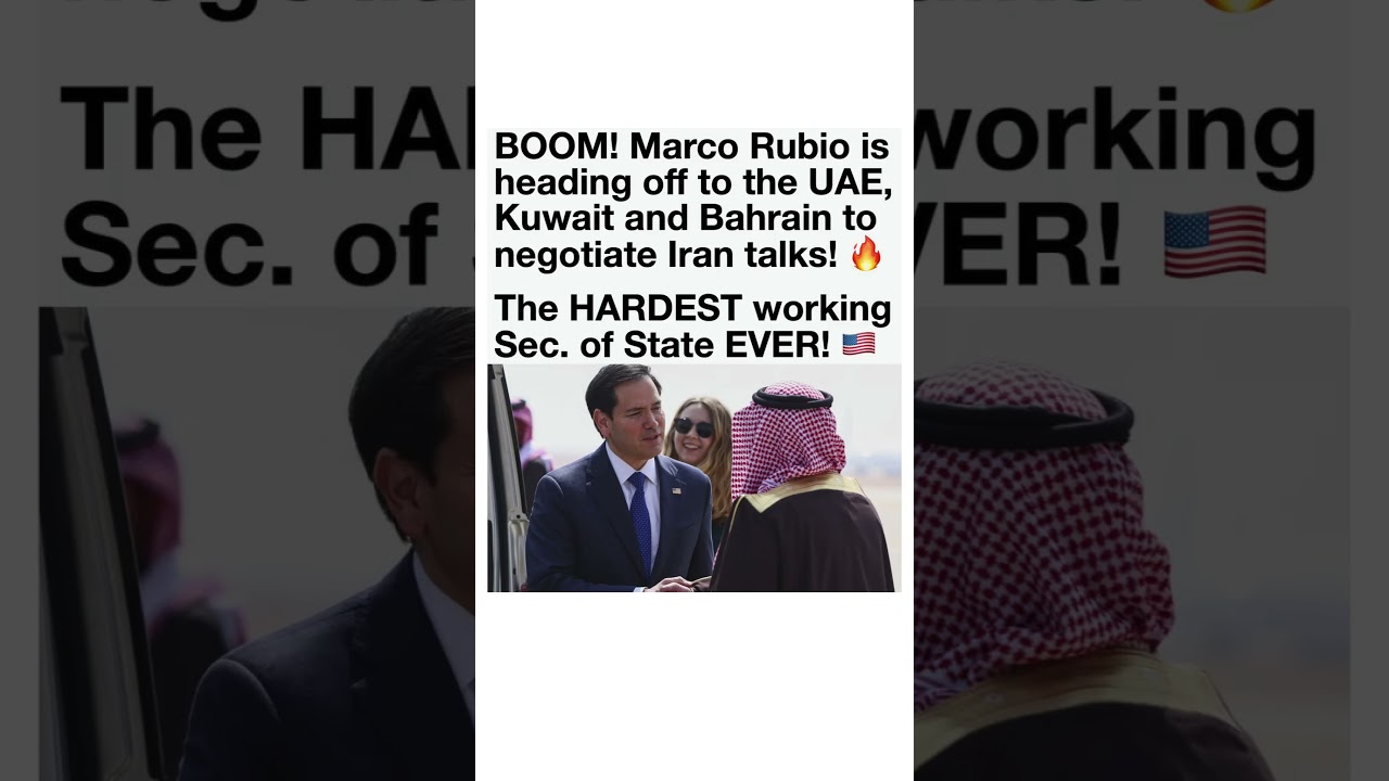Marco Rubio's Middle East Trip Sparks Buzz