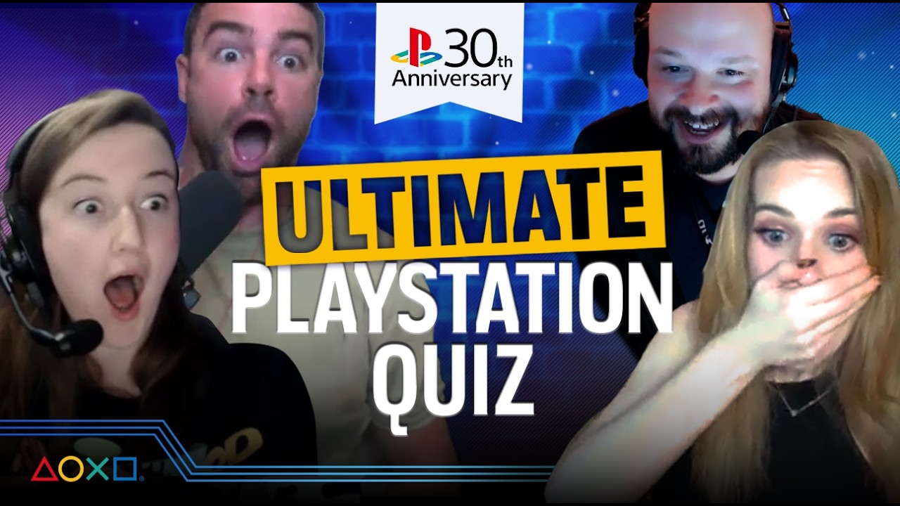 The Ultimate PlayStation Quiz - 30th Anniversary Special (ft. Ben Starr & Hollie Bennett)