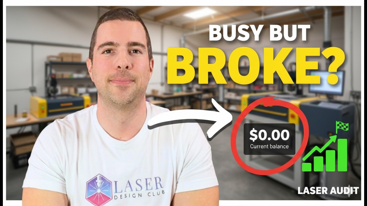 Busy But Broke? Laser Engraving Business Audit To Fix It In One Afternoon