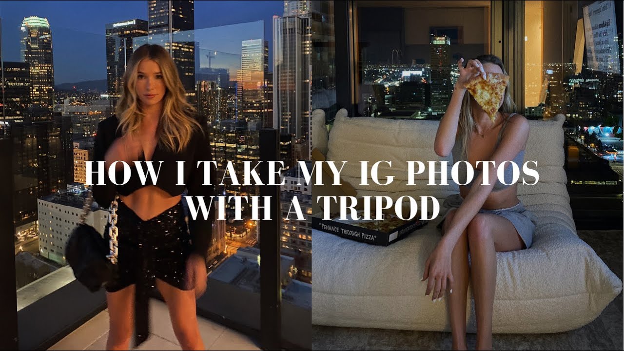 How I Take my Own Instagram Photos with a Tripod ( VLOG )