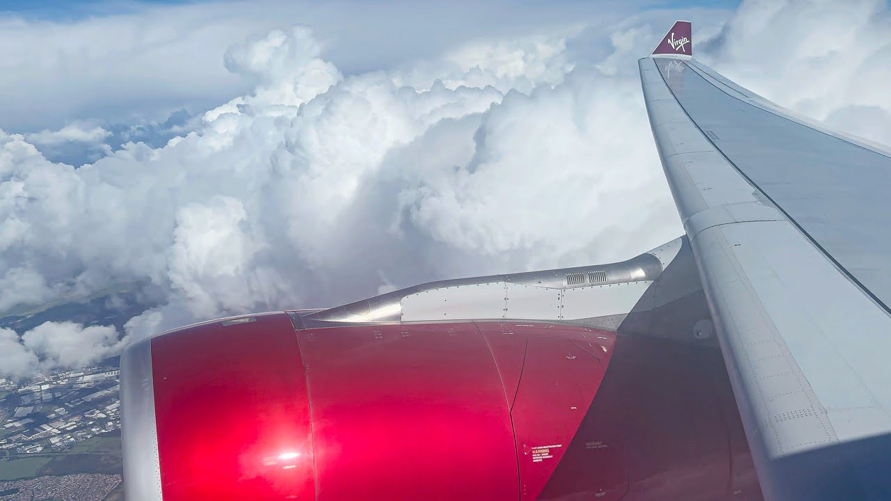 Virgin Atlantic A330-300 | Smooth departure from Manchester | 4K60 HDR