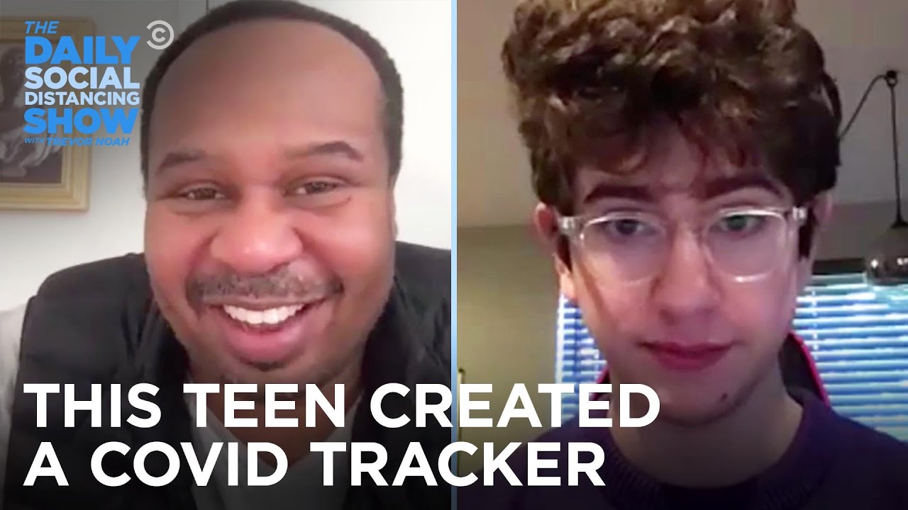 17-Year-Old Creates Coronavirus Tracker | The Daily Social Distancing Show
