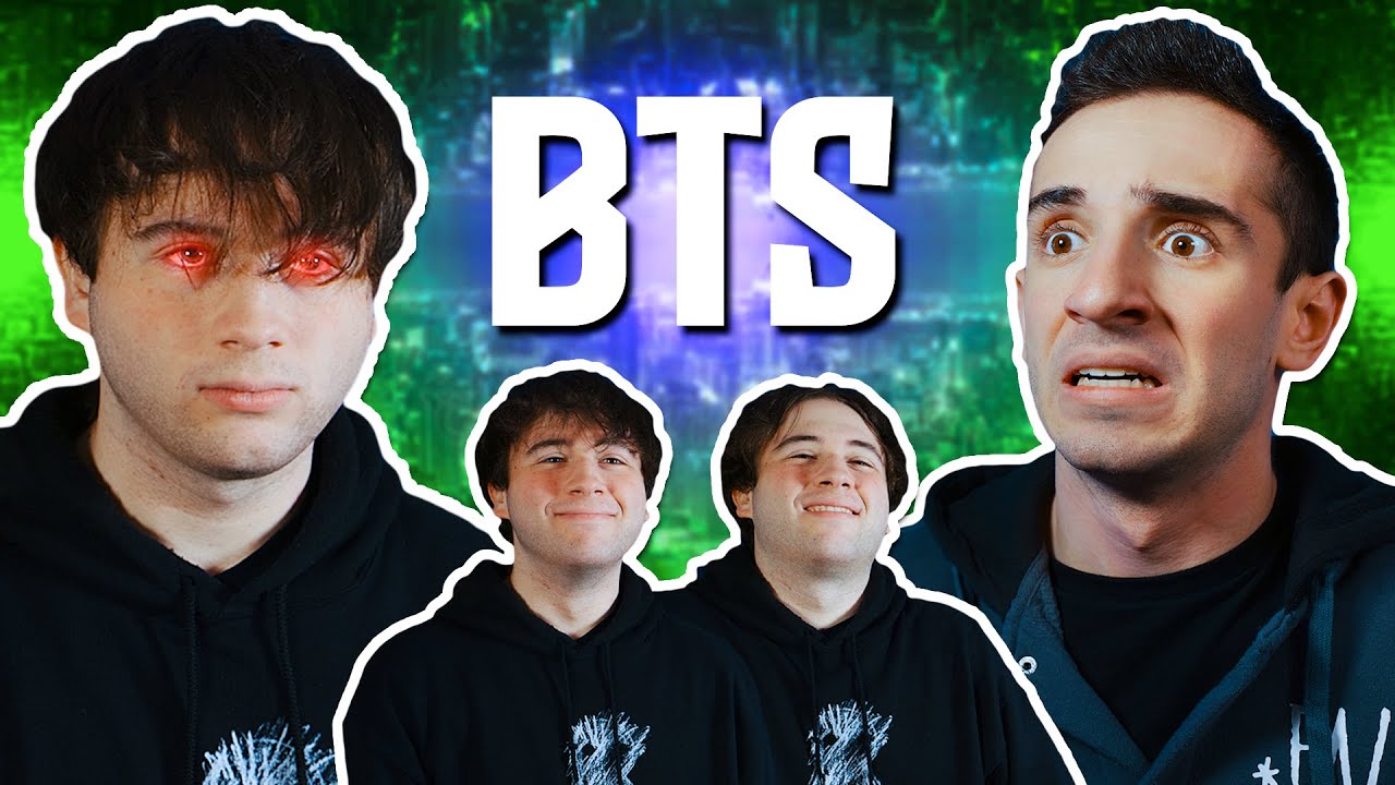 I CLONED MY BROTHER BLOOPERS!