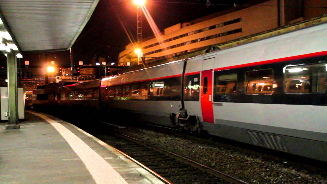 d&eacute;part de la rame PSE 05 Carmillion de Paris gare de Lyon