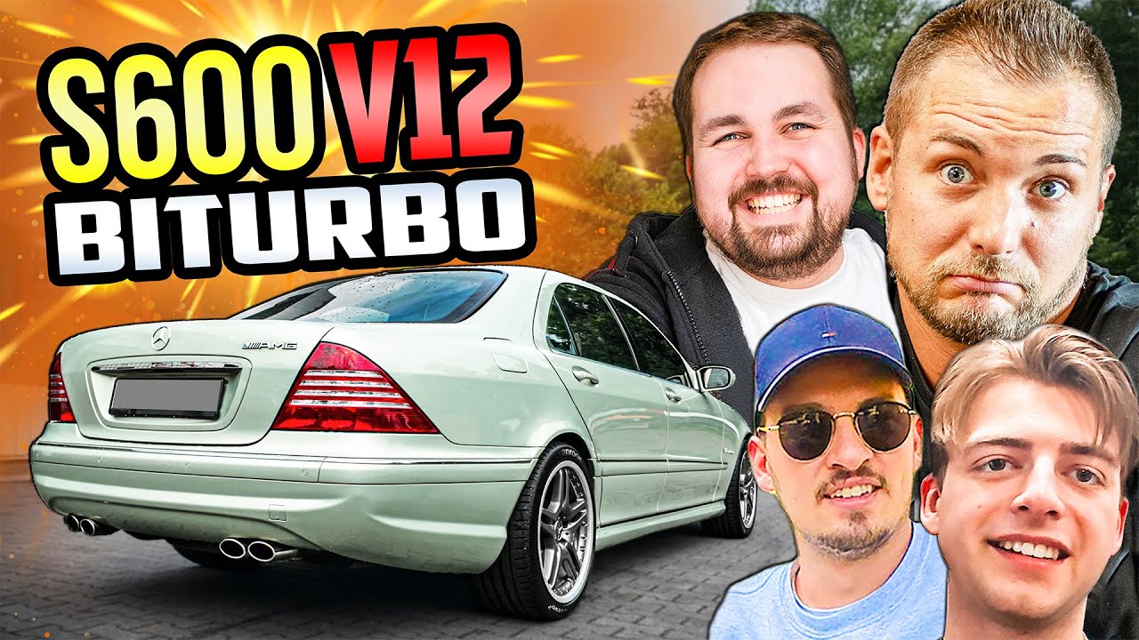 Opa-Auto oder V12 WAFFE? - Mercedes W220 S600 - Auf PROBEFAHRT durch Dortmund!