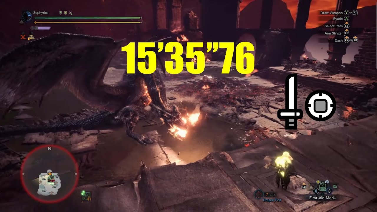 MHW Fade to Black Fatalis solo SnS 15m35s