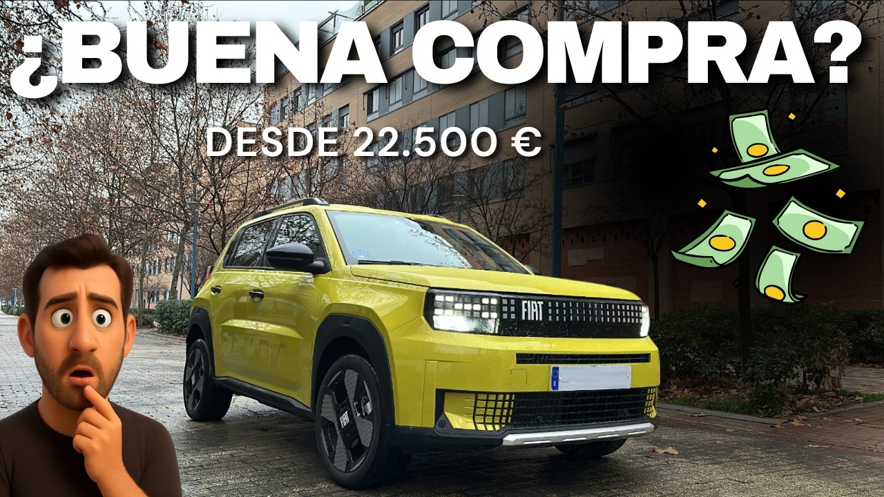 Fiat Grande Panda eléctrico | Interior, versiones y precios ¿merece la pena? #FiatGrandePanda