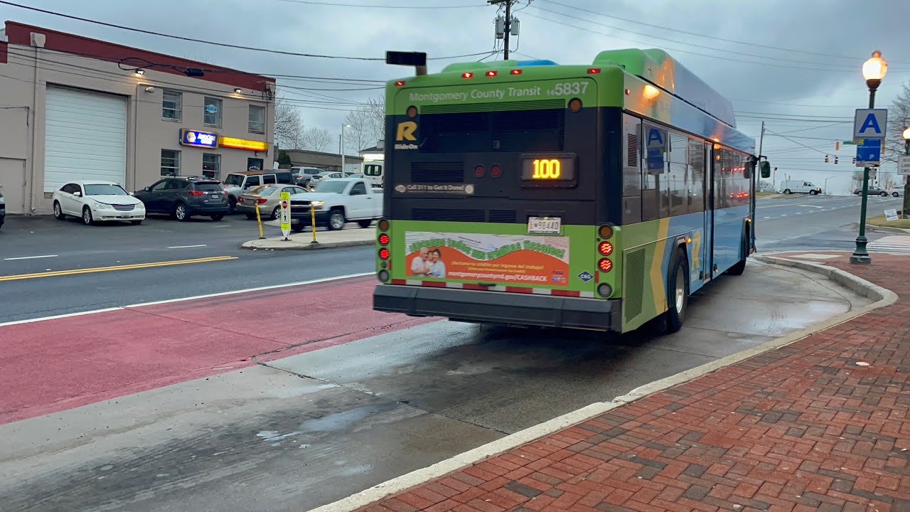 Montgomery County Transit Ride On Action at Germantown Transit Center #2