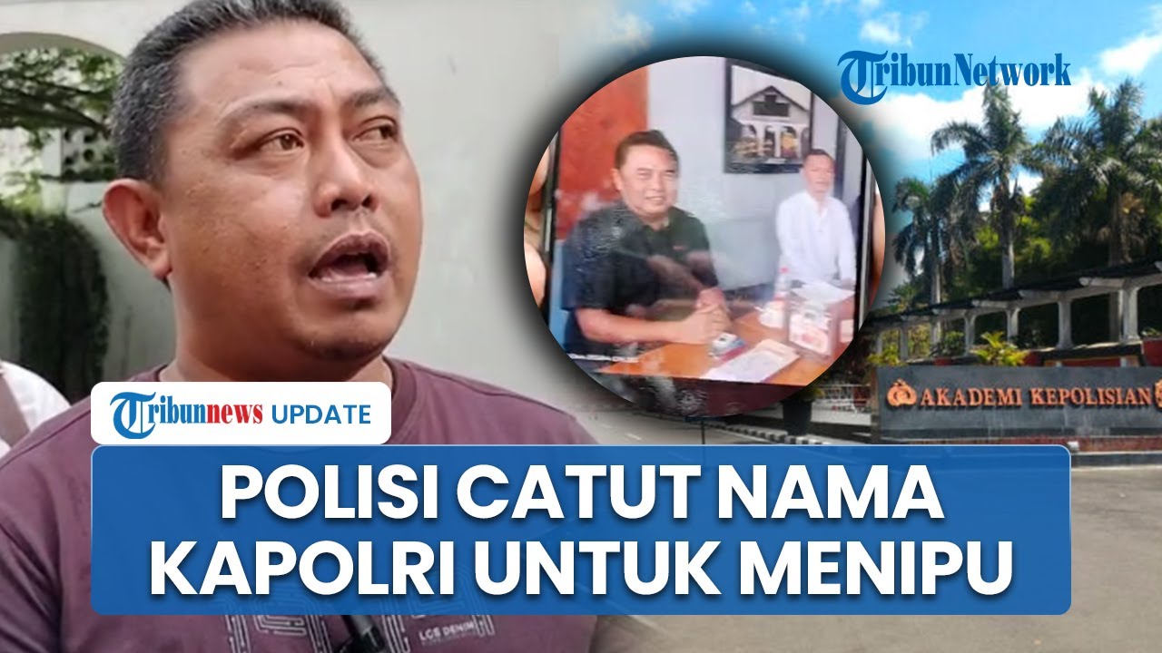 Catut Nama Kapolri saat Janjikan Masuk Akpol, 2 Polisi di Pekalongan Tipu Warga hingga Rp 2,6 M