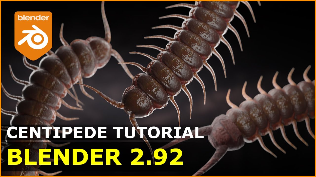 Centipedes | Make It In Blender | Yes, its creepy