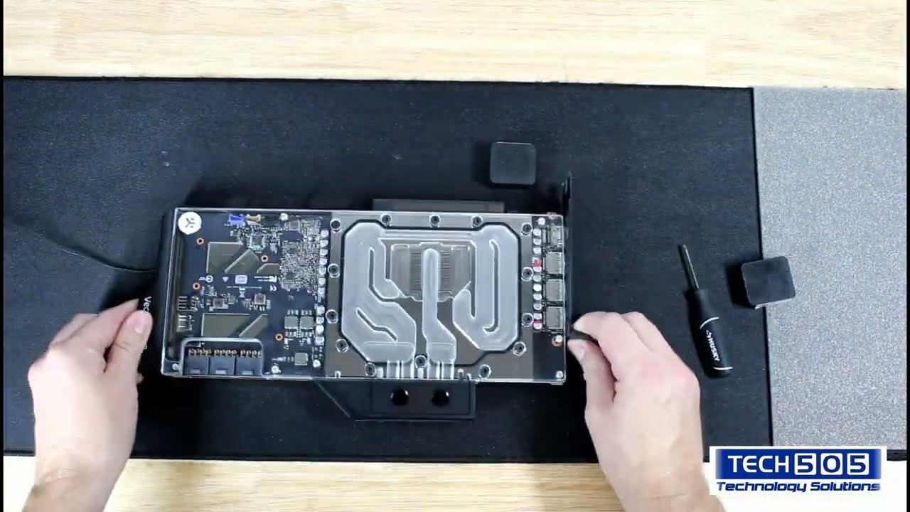 Installing the EKWB on a RTX 3080ti FTW3