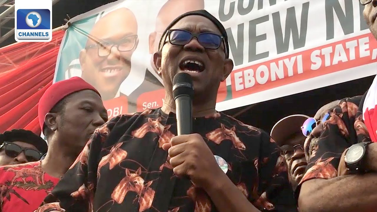 Peter Obi Campaigns In Ebonyi, Vows To Make South East 'A Manufacturing Hub & Export' [FULL SPEECH]