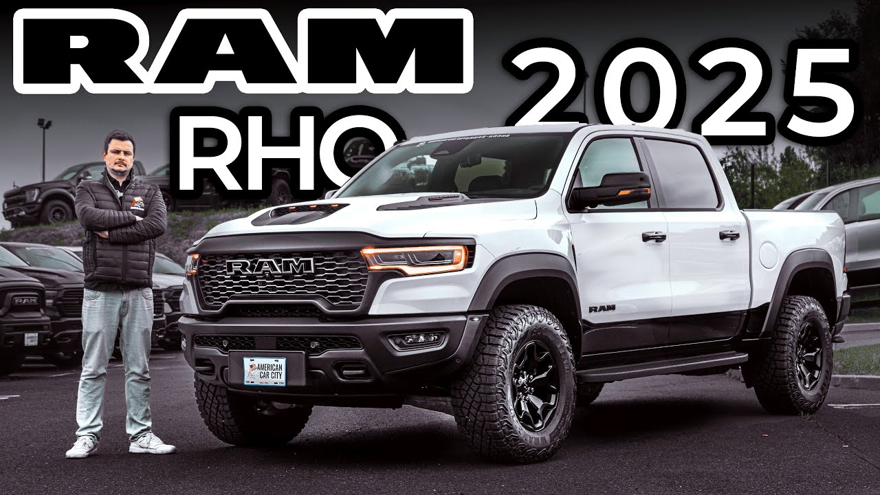 RAM 1500 RHO 2025 : L’héritier du TRX est arrivé !! 540 chevaux