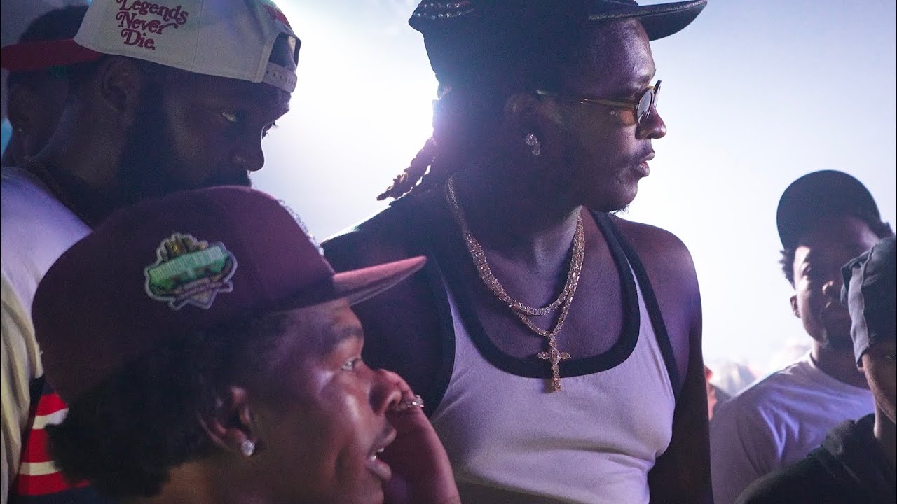 YOUNG THUG, LIL BABY LINK UP @ METRO BOOMIN BLOCK PARTY IN ATLANTA | A FUTURISTIC SUMMA