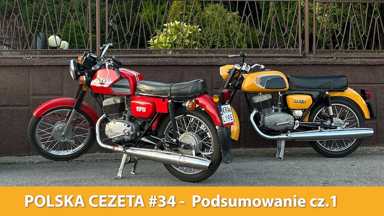 Polska Cezeta #34 Projekt Odbudowy - Podsumowanie cz.1 Cezeta jeździ !!!