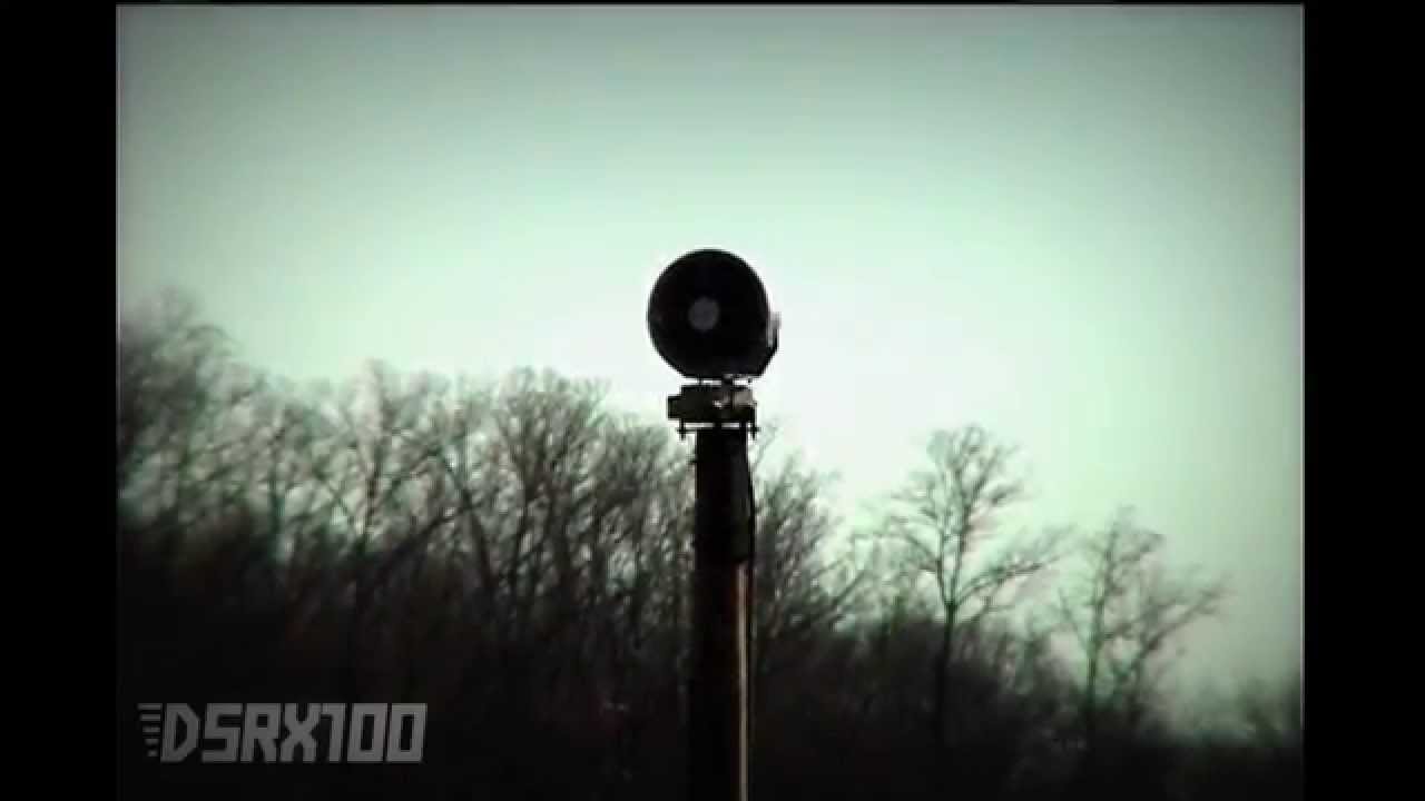 Whelen Hornet, Wail/Attack: Paoli, Indiana (Tornado Siren Test)