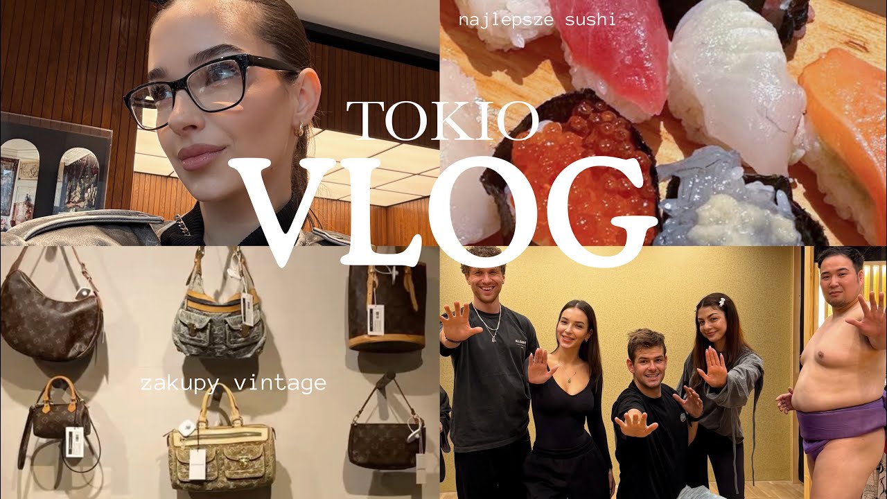 VLOG Z JAPONII: spędź z nami kilka dni w Tokio, czas z przyjaci&oacute;łmi, zakupy i pyszne jedzenie 🍱🧳🇯🇵