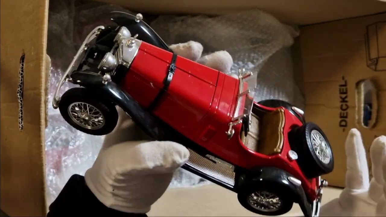 Modellauto Unboxing 1:18 Kiste 20 gemischte Modelle US Cars Mercedes [modellautos-dresden]