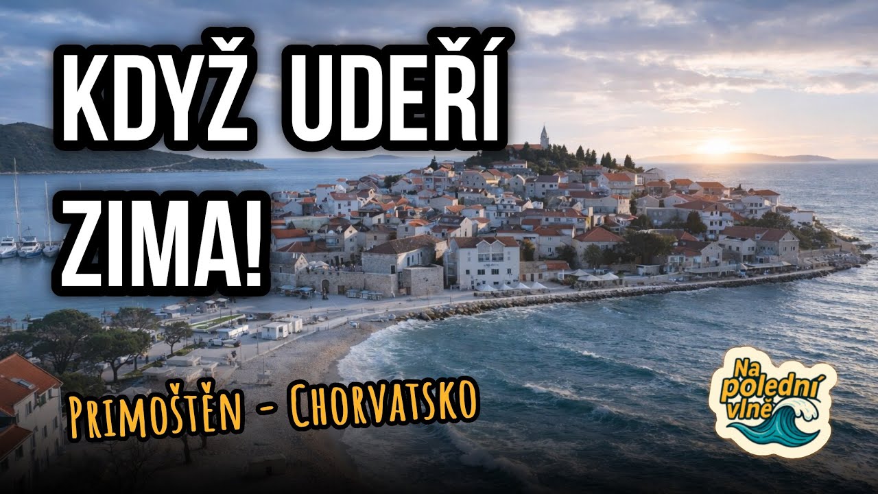 V Chorvatsku mě přepadla zima! Na polední vlně 🌊