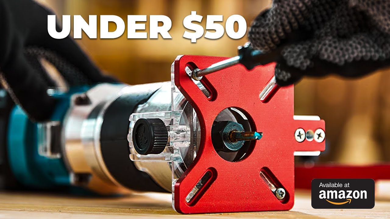 30 Coolest Woodworking Tools Under $50 on Amazon | Woodpeckers, Kreg, Milescraft, Saker and more
