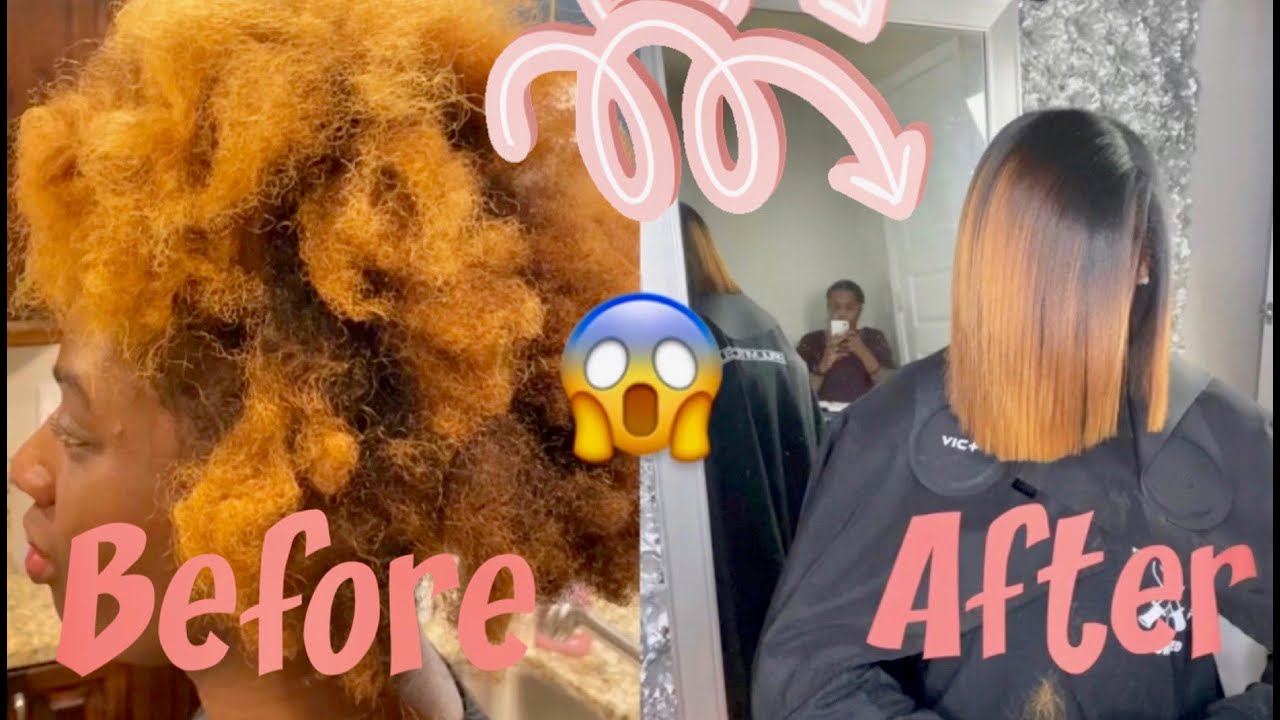 SILK PRESS ON 4C NATURAL, BLEACHED, DULL, UNMANAGEABLE HAIR!!!