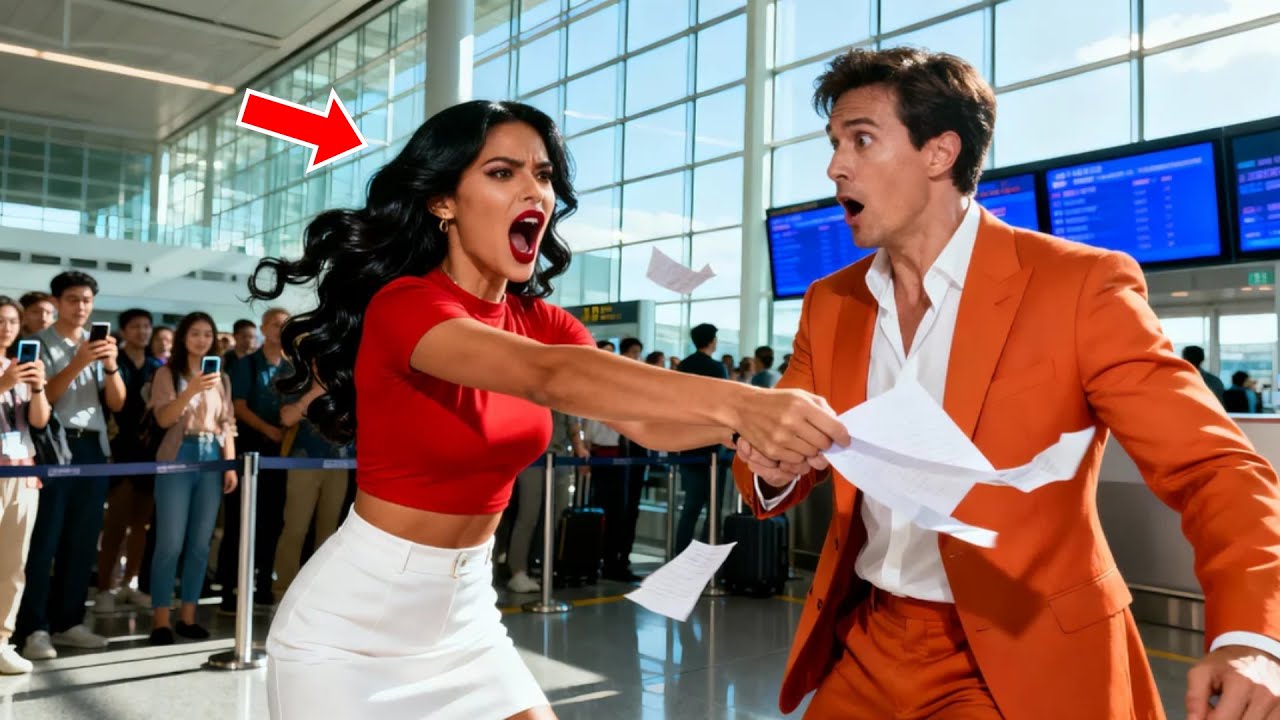 Airline Manager Shreds a Ticket in Public — Unaware the Black Girl Controls the Company’s Future