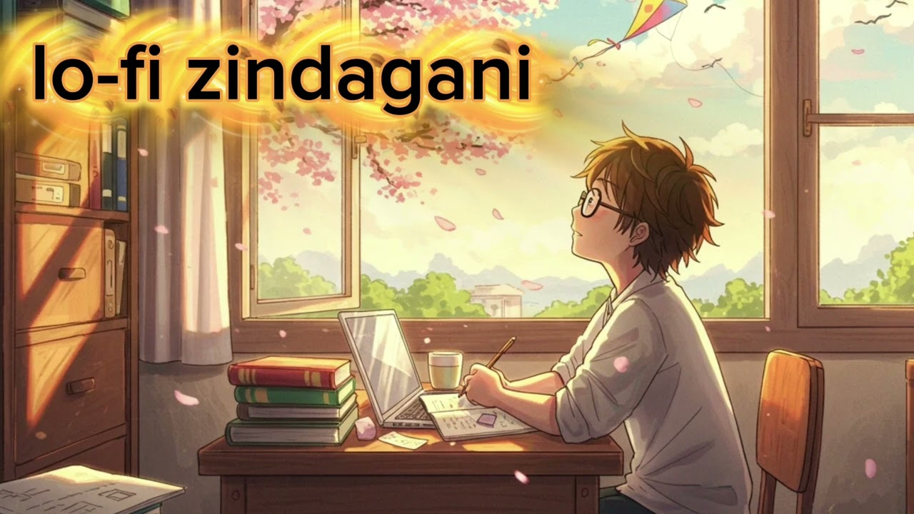 Lo-Fi Zindagani 🌙 | Hindi LoFi Song | Night Vibes | Rain & Memories 📝 | #lofi #trending #song 