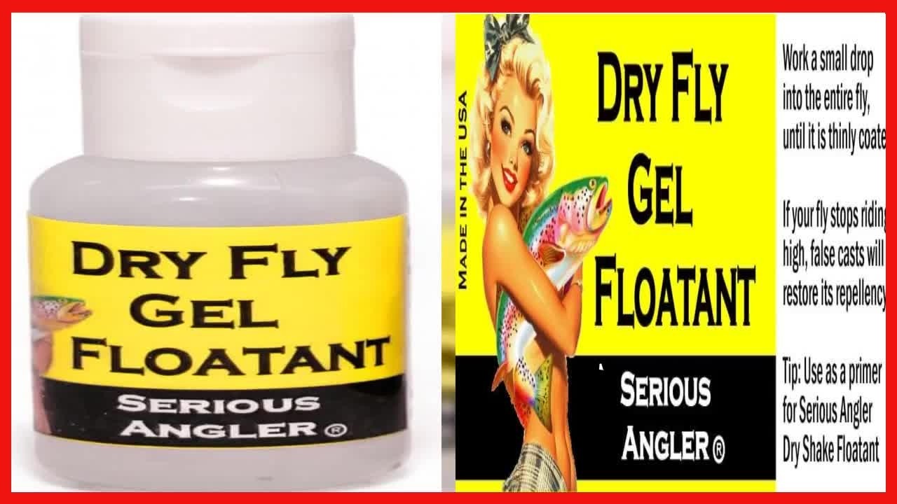 Serious Angler Dry Fly Gel Floatant: Keep Your Flies Dry and Natural
