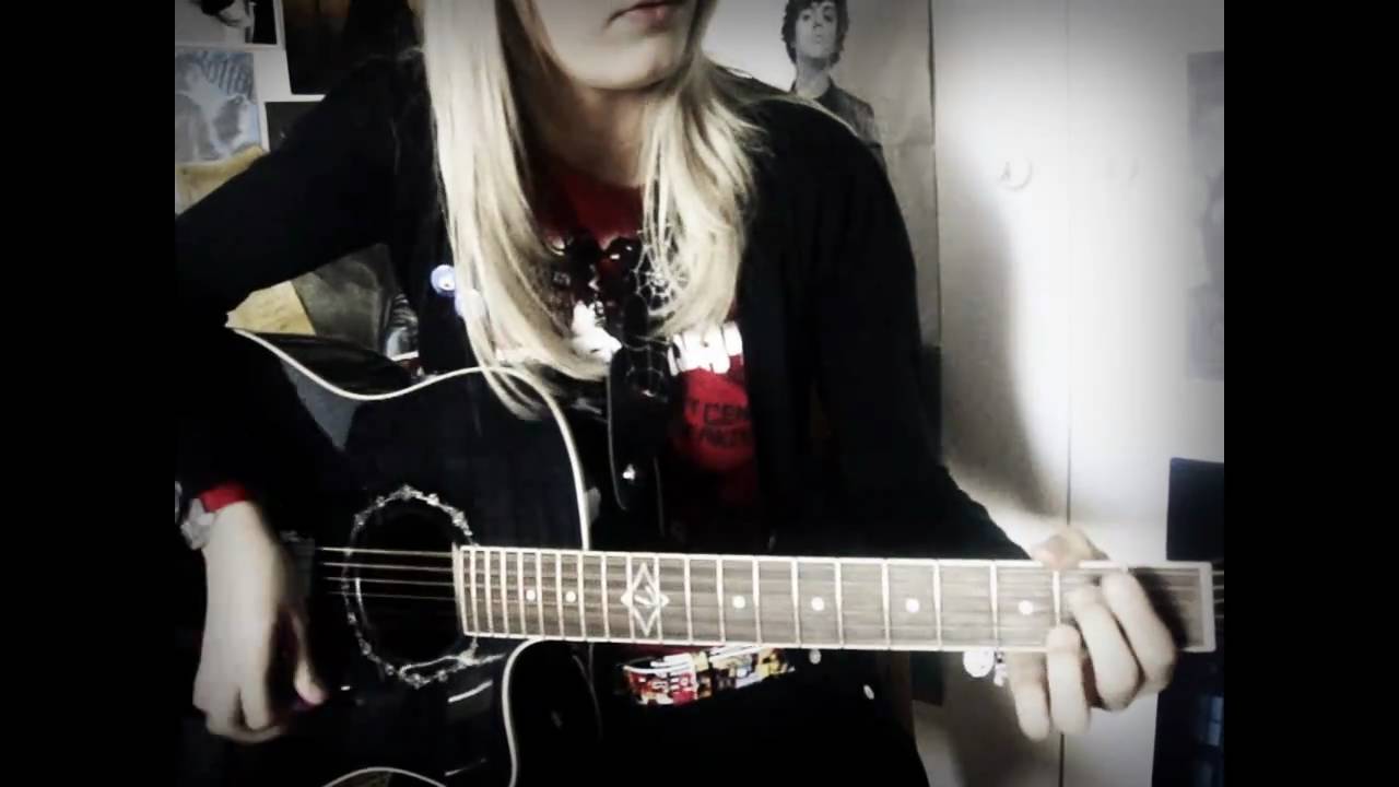 ☆ GREEN DAY - WHEN IT'S TIME - GUITAR COVER W/SOLO BY CHLOE ☆