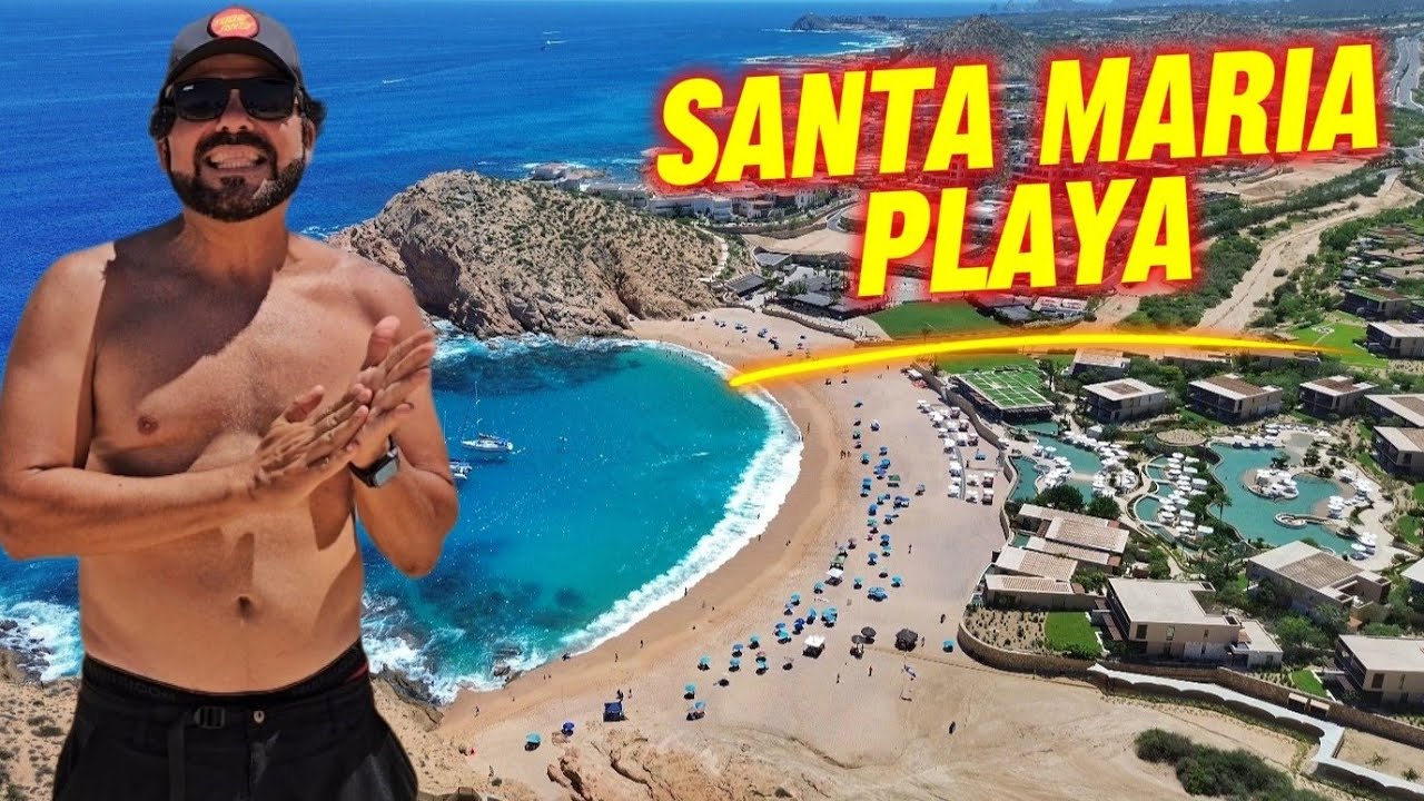 Espectacular PLAYA ✅️ de las más Bonitas de MÉXICO 4K HDR  CABO SAN LUCAS 